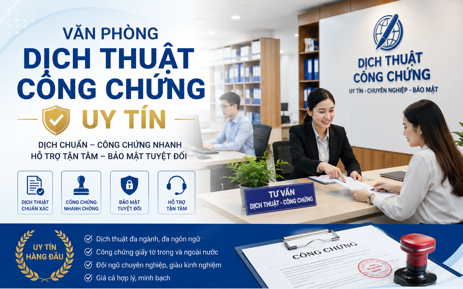 Văn Phòng Dịch Thuật Công Chứng Uy Tín